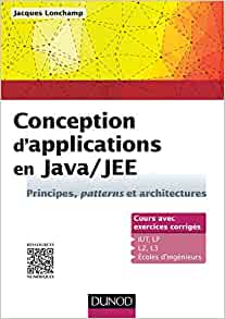 couverture du livre Conception d'applications en Java/JEE