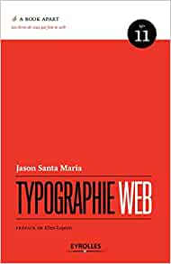 couverture du livre Typographie web