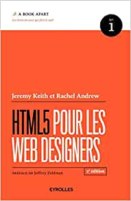 couverture du livre HTML5 pour les web designers